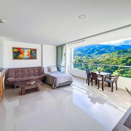 Mountain View Pool & Slide Ac 5Min To Town Apartment Santa Fe de Antioquia Exterior photo